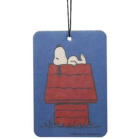 Snoopy Doghouse Hanging Air Freshener, Vanilla Scent, 2 Pack