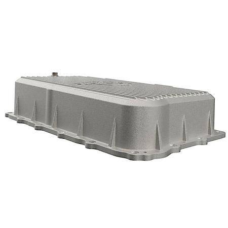 Street Series Transmission Pan Raw With Machined Fins