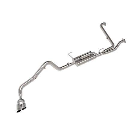 Vulcan Series 2-1/2 In To 3 In Stainless Steel Cat-Back Exhaust With Polished Tip