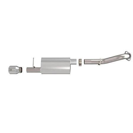 Takeda 2-1/2 In 304 Stainless Steel Axle-Back Exhaust With Polished Tip