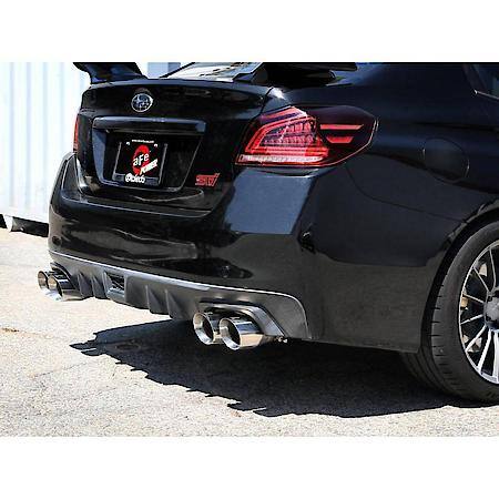 Takeda 3 In To 2-1/2 In 304 Stainless Steel Cat-Back Exhaust With Polished Tip