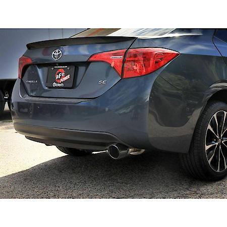 Takeda 2-1/2 In 304 Stainless Steel Axle-Back Exhaust With Black Tip