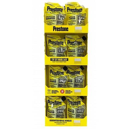 PRESTONE POUCH DSPLY