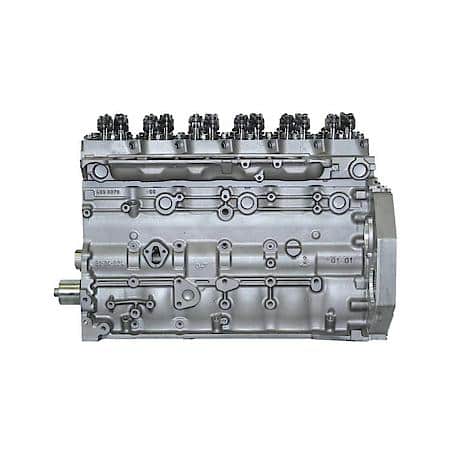 Long Block Engine 5.9L Cummins Rear Gear 1st Style Stock Replacement