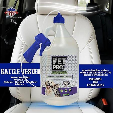 PetPro Pet Odor Eliminator & Interior Spray 1 Gallon Fresh & Clean Scent