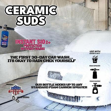 Ceramic Suds Car Wash 16 oz. Bubble Gum Scent