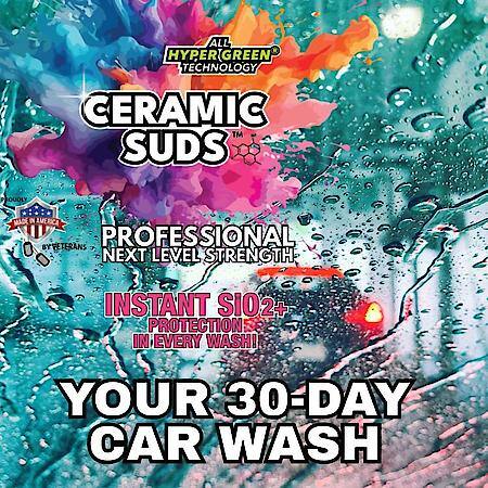 Ceramic Suds Car Wash 1 Gallon Bubble Gum Scent