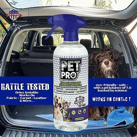PetPro Pet Odor Eliminator & Interior Spray 16 oz. Fresh & Clean Scent