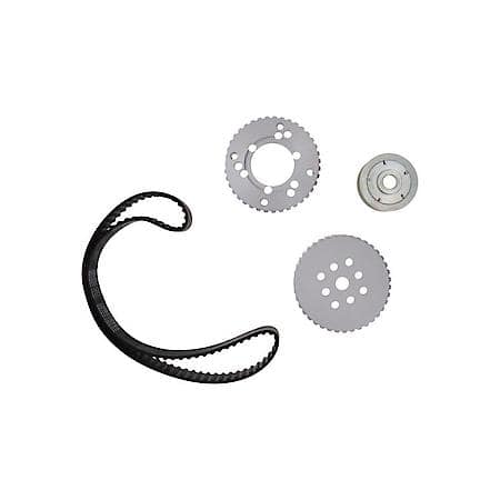 Mopar Small Block Gilmer Style Pulley Kit , Satin