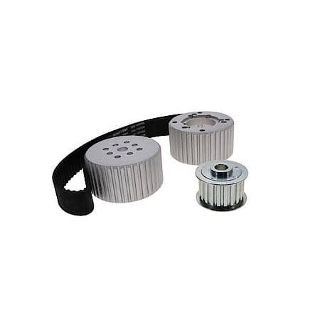 Mopar Small Block Gilmer Style Pulley Kit , Satin