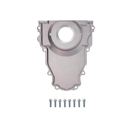 GM LS 1-Piece Satin Aluminum Timing Cover