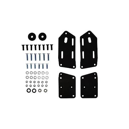 GM LS to Ford Fox Body Black Motor Mount Adapter Plates