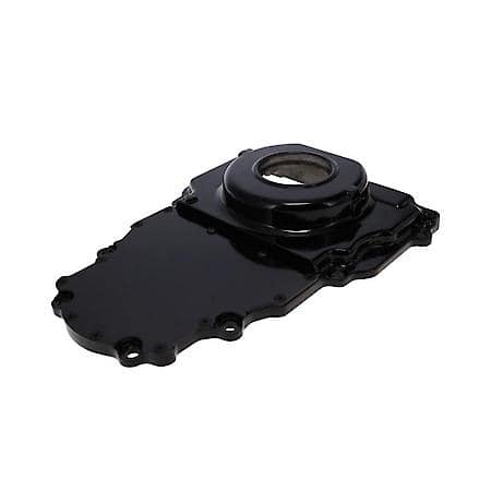 LS1/LS6 Aluminum Timing Cover - Black w/ Gaskets & Hardware