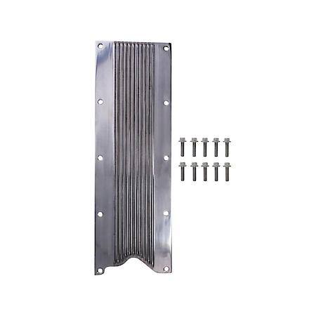 GM LS1 / LS6 Finned Aluminum Engine Valley Cover - Polished
