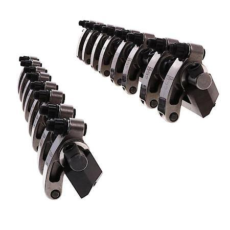 Chevy LS1 Stainless Shaft Pro Series Rocker System, Needle Bearing Trunnion