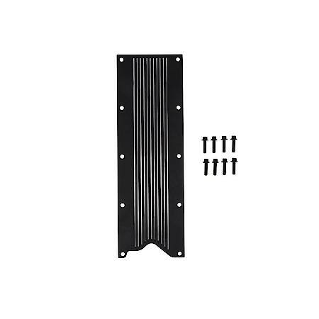 GM LS1 / LS6 Finned Aluminum Engine Valley Cover - Black