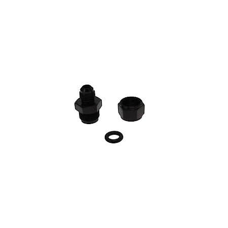 3/8 in. Bulb Style Hose Barb to -6AN Fitting for Power Steering Return