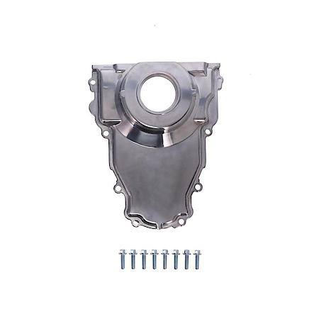 GM LS 1-Piece Polished Aluminum Timing Cover