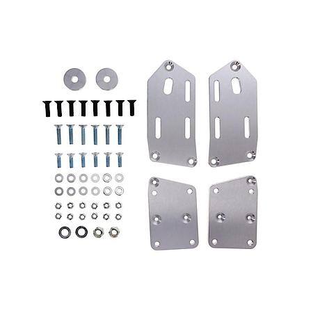 GM LS to Ford Fox Body Natural Motor Mount Adapter Plates