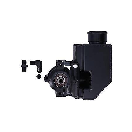 GM Type II Power Steering Pump with 18 oz Aluminum Reservoir - Black