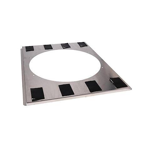 Single Fan Aluminum Fan Shroud, 23.75 in.