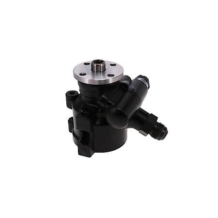 GM Type II Black Power Steering Pump with Pulley Hub
