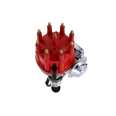 Ford SB 289/302 V8 Ready to Run Distributor - Red
