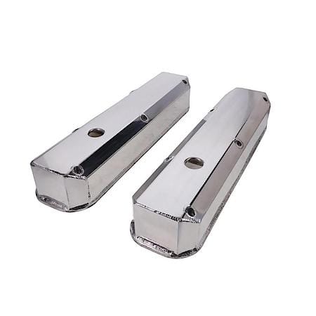 Chrysler Small Block V8 (273-360) Polished Fabricated Aluminum  Valve Covers