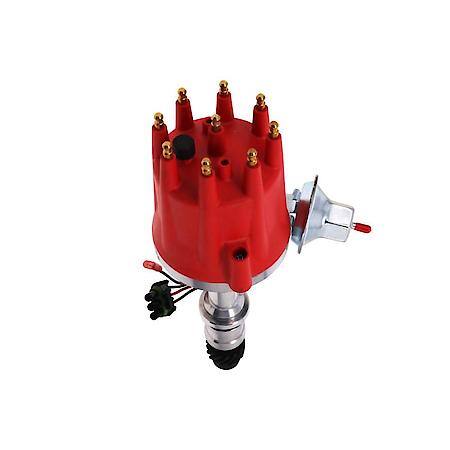 Oldsmobile V8 (260-455) Pro Series Ready to Run Distributor with Black Cap