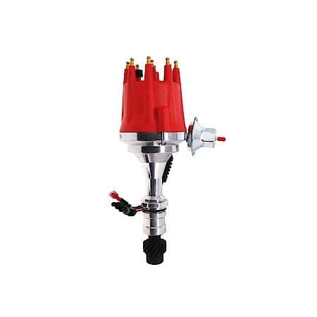 Oldsmobile V8 (260-455) Pro Series Ready to Run Distributor with Black Cap
