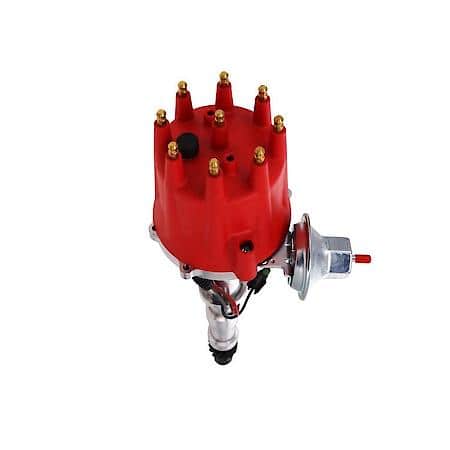 Cadillac 1968-1984 (368-500) V8 Pro Series Ready to Run Distributor with Red Cap