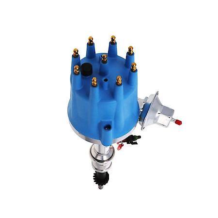 Ford V8 5.0 L EFI to Carb Pro Series Ready to Run Distributor with Blue Cap