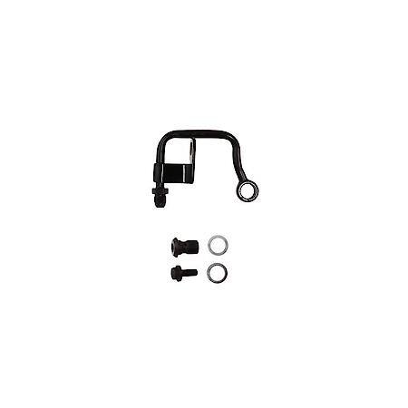 GM Type II Power Steering Pump Mid-Mount Hardline - Black