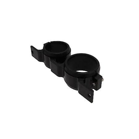 Aluminum Fuel Pump & Filter Combo Mounting Bracket - Black