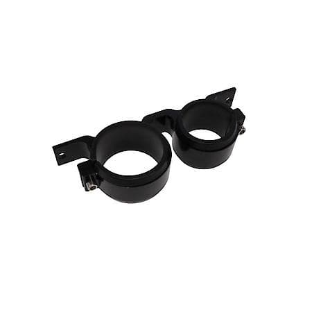 Aluminum Fuel Pump & Filter Combo Mounting Bracket - Black
