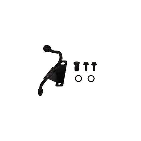 GM Type II Power Steering Pump Low-Mount Hardline - Black