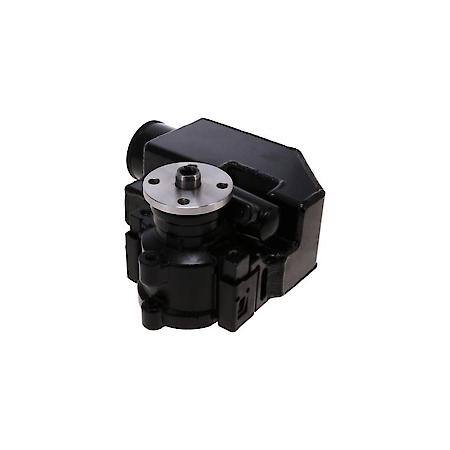 GM Type II Style Black Power Steering Pump, 18 oz Reservoir and Hub