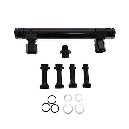 Adjustable Pivoting Telescopic Fuel Log for Holley 4150, 4500 Style Carb