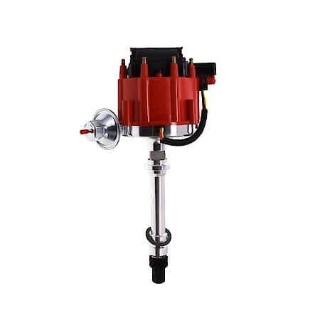 Chevy SB/BB V8 HEI Distributor - Red & Black