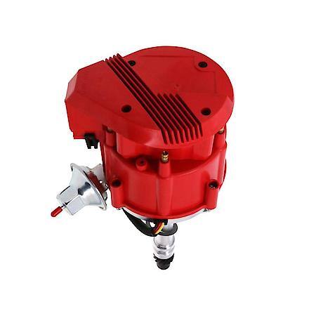 Chevy 262 (4.3L) V6 HEI Distributor with Super Cap - Red