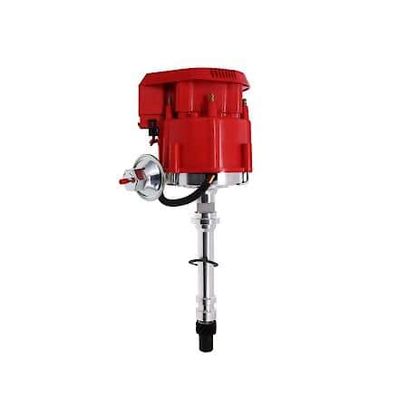 Chevy 262 (4.3L) V6 HEI Distributor with Super Cap - Red