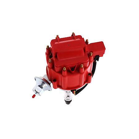 Chevy BB 348/409 V8 HEI Distributor - Red