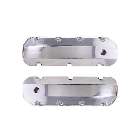 Chevy Big Block V8 (396-454) Polished Fabricated Aluminum  Valve Covers