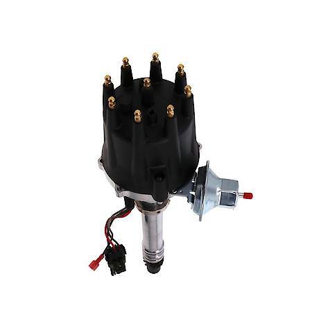 Chevy V8 Pro Series Ready to Run Distributor with Black Cap