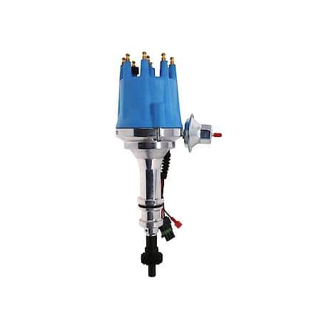 Ford Big Block 351C 351M 400 Pro Series Ready to Run Distributor with Blue Cap