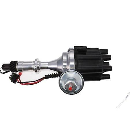 Pontiac V8 (301-455) Pro Series Ready to Run Distributor with Black Cap