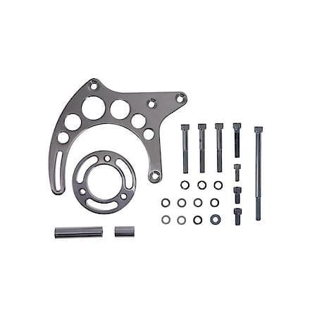 Chevrolet Small Block Long Water Pump Polished Aluminum  10SI Alternator Bracket