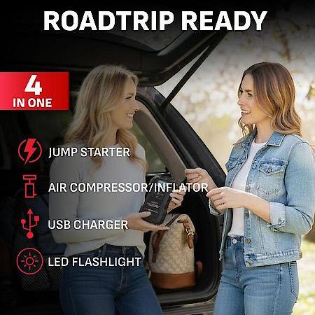 1800A Lithium Car Battery Jump Starter and Portable Power Pack/Jump Box, SL1687