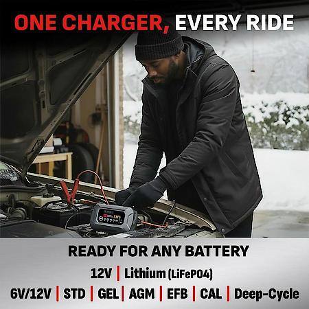 Extended-Reach Battery Cable, Quick-Connect, 16 AWG, Adds 10 Feet, SA952