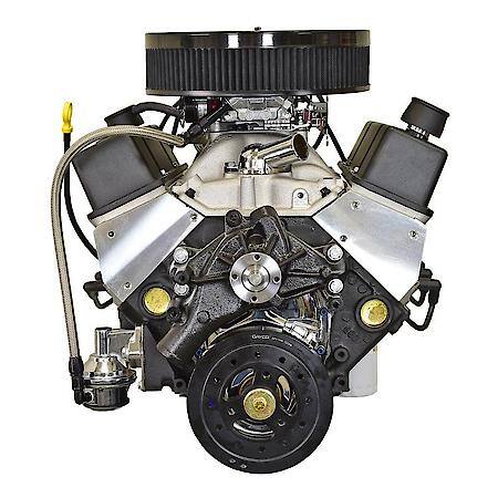 Chevy 350 Perf Alumn Hd Black